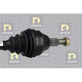 Arbre de transmission avant droit DA SILVA 10121T