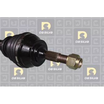 Arbre de transmission avant droit DA SILVA 3420T