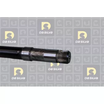 Arbre de transmission avant droit DA SILVA 3428T