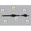 Arbre de transmission avant droit DA SILVA 4548T - Visuel 1