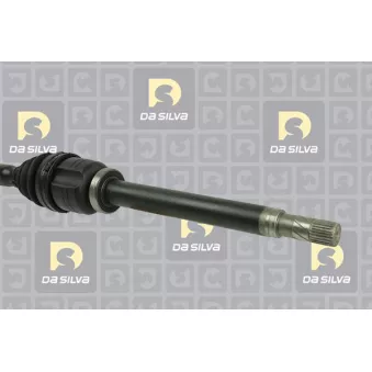 Arbre de transmission avant droit DA SILVA 4559T