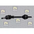 Arbre de transmission avant gauche DA SILVA 4641T - Visuel 2