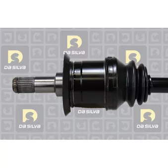 Arbre de transmission arrière gauche DA SILVA 4715T