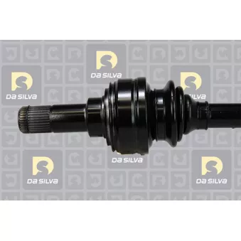 Arbre de transmission arrière gauche DA SILVA 4717T