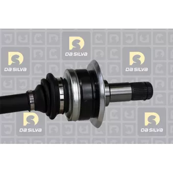 Arbre de transmission arrière gauche DA SILVA 4731T