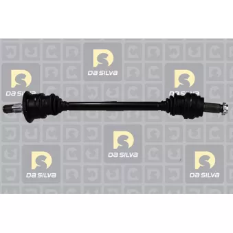 Arbre de transmission arrière gauche DA SILVA 4734T