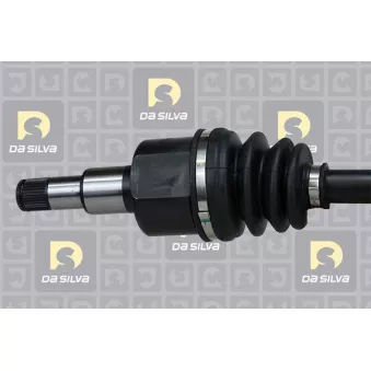 Arbre de transmission avant droit DA SILVA 6237T