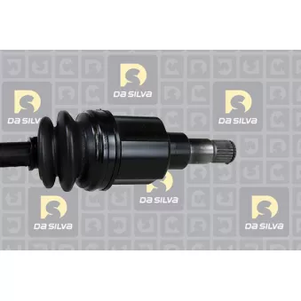 Arbre de transmission avant droit DA SILVA 6266T