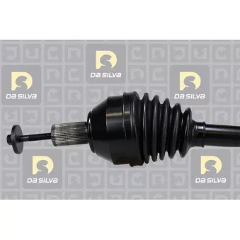 Arbre de transmission avant droit DA SILVA 6284T
