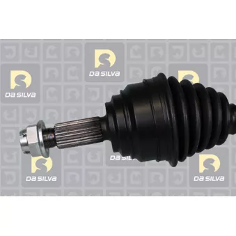 Arbre de transmission avant droit DA SILVA 6438T