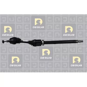 Arbre de transmission avant droit DA SILVA 8380T