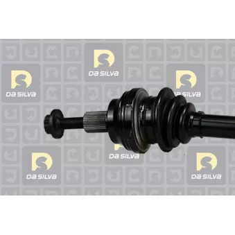 Arbre de transmission arrière gauche DA SILVA 9390T