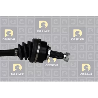 Arbre de transmission avant gauche DA SILVA 98114T