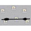 Arbre de transmission avant droit DA SILVA 99526AT - Visuel 3