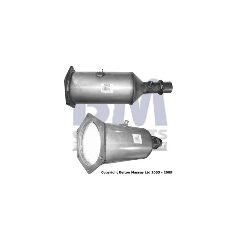 Filtre à particules / à suie, échappement BM CATALYSTS BM11002P