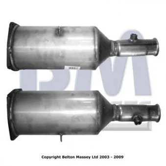 Filtre à particules / à suie, échappement BM CATALYSTS