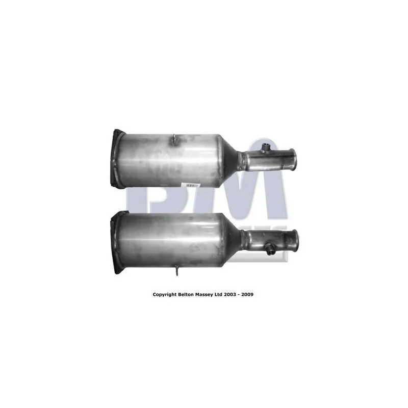 Filtre à particules / à suie, échappement BM CATALYSTS BM11004
