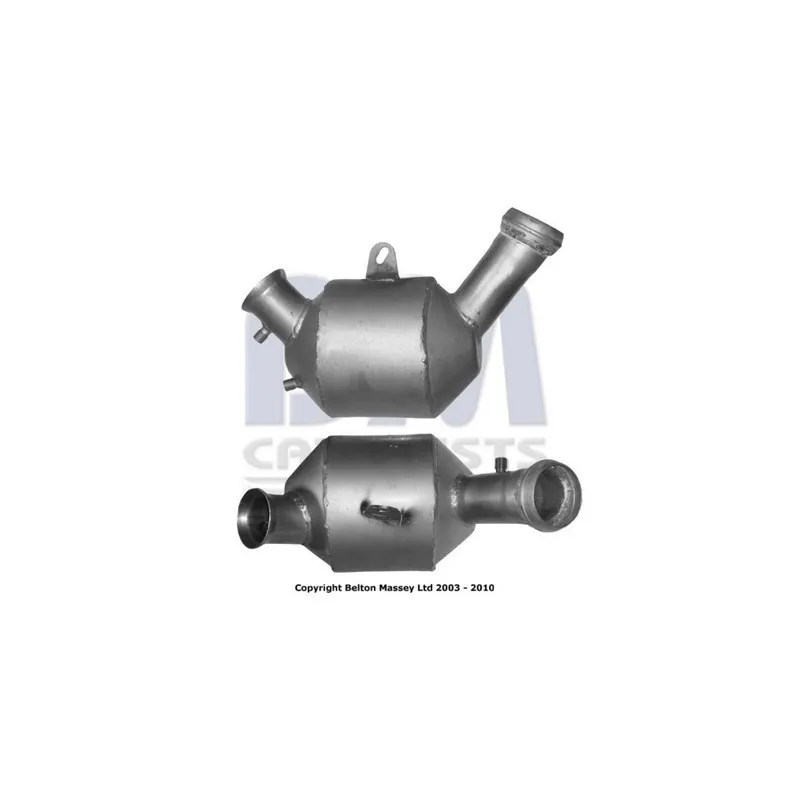 Filtre à particules / à suie, échappement BM CATALYSTS BM11008