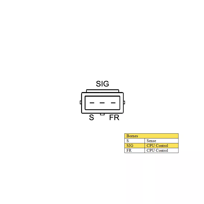 Alternateur DA SILVA JA010312