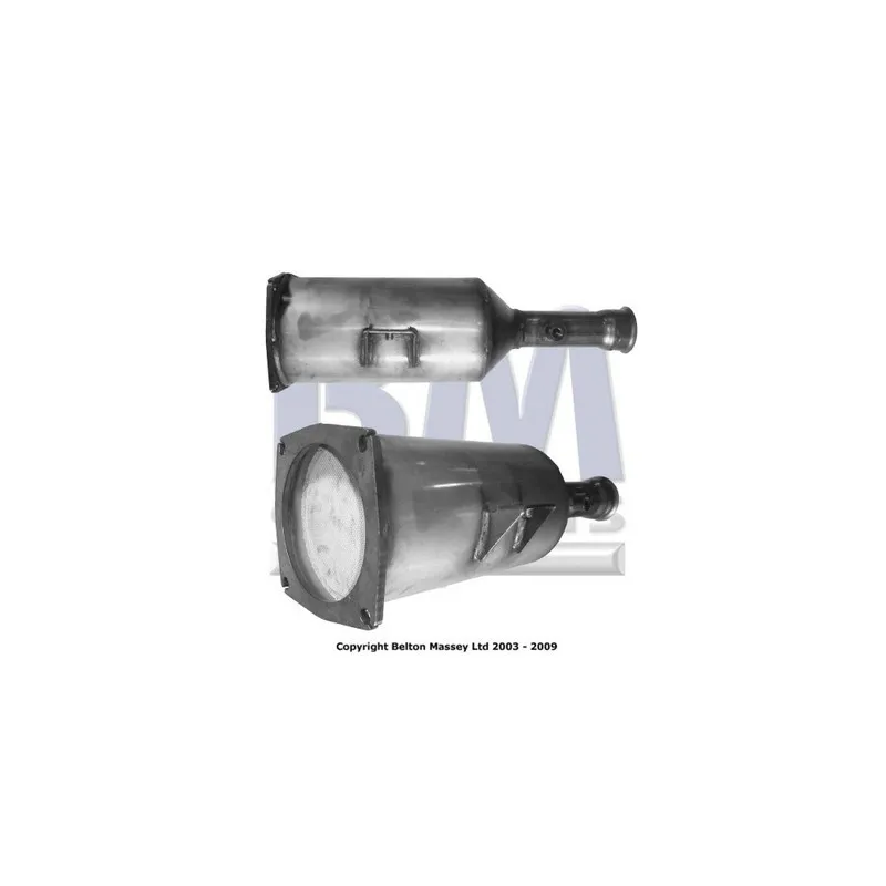 Filtre à particules / à suie, échappement BM CATALYSTS BM11012