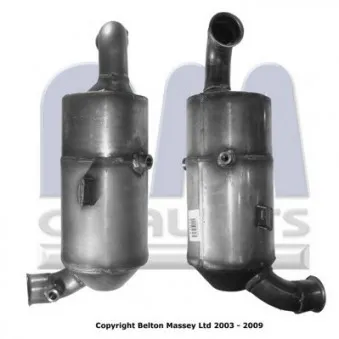 Filtre à particules / à suie, échappement BM CATALYSTS BM11013H