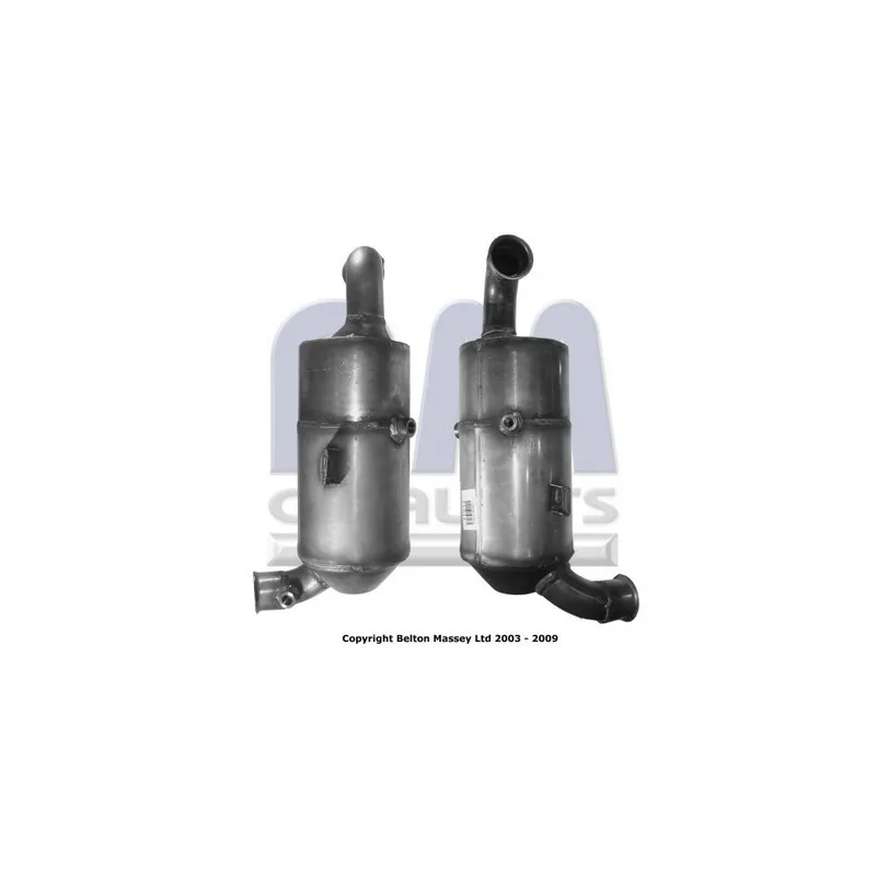 Filtre à particules / à suie, échappement BM CATALYSTS BM11013HP