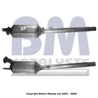 Filtre à particules / à suie, échappement BM CATALYSTS BM11014