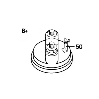 Démarreur DA SILVA JD041055