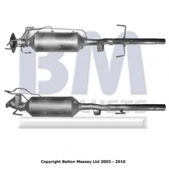 Filtre à particules / à suie, échappement BM CATALYSTS