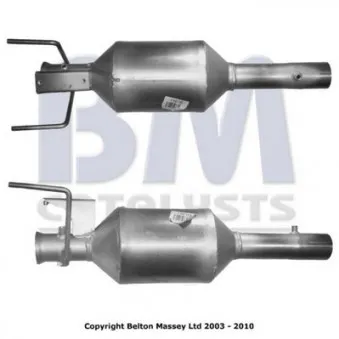 Filtre à particules / à suie, échappement BM CATALYSTS BM11016P