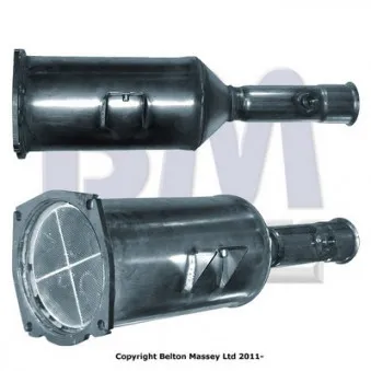 Filtre à particules / à suie, échappement BM CATALYSTS BM11026P
