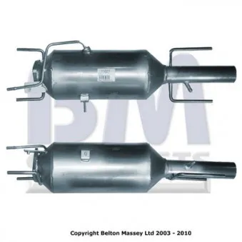 Filtre à particules / à suie, échappement BM CATALYSTS BM11027H