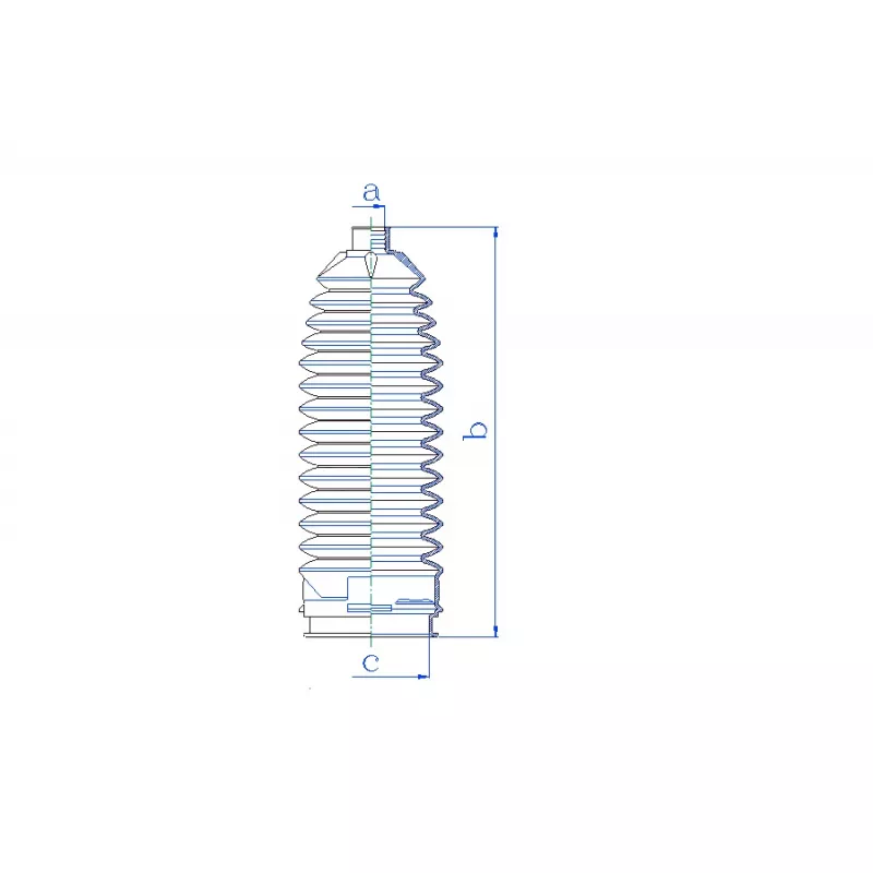 Jeu de joints-soufflets, direction avant gauche DA SILVA K5585