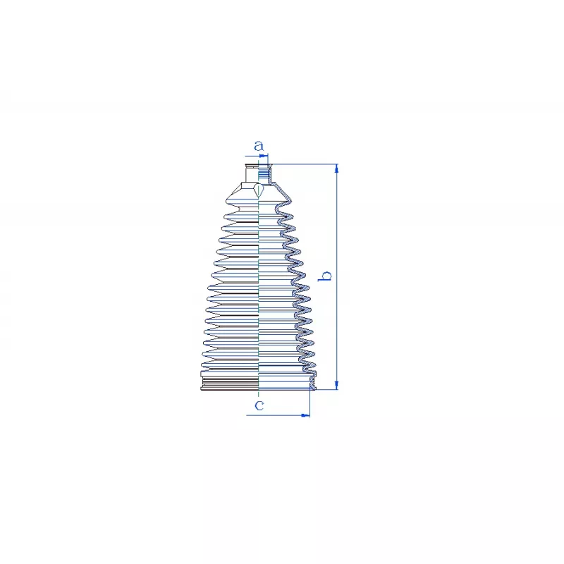Jeu de joints-soufflets, direction avant gauche DA SILVA K5595