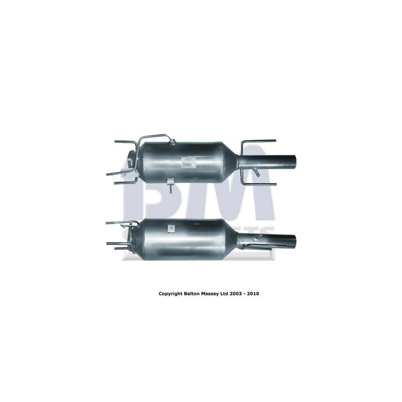 Filtre à particules / à suie, échappement BM CATALYSTS BM11027HP