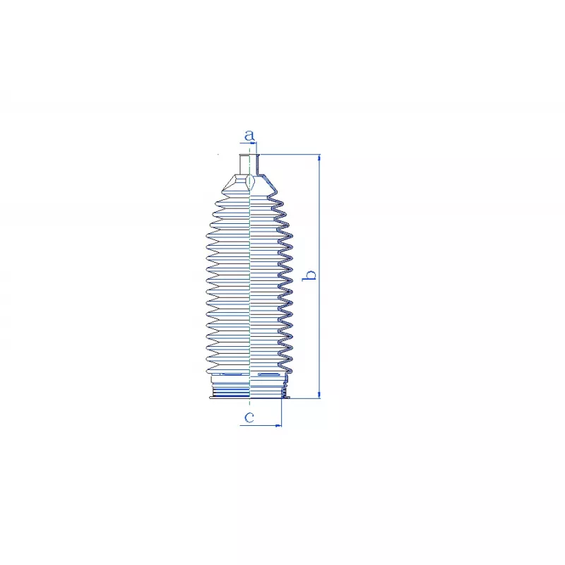 Jeu de joints-soufflets, direction avant gauche DA SILVA K5616