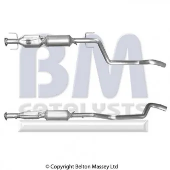 Filtre à particules / à suie, échappement BM CATALYSTS BM11028HP
