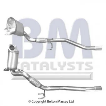 Filtre à particules / à suie, échappement BM CATALYSTS