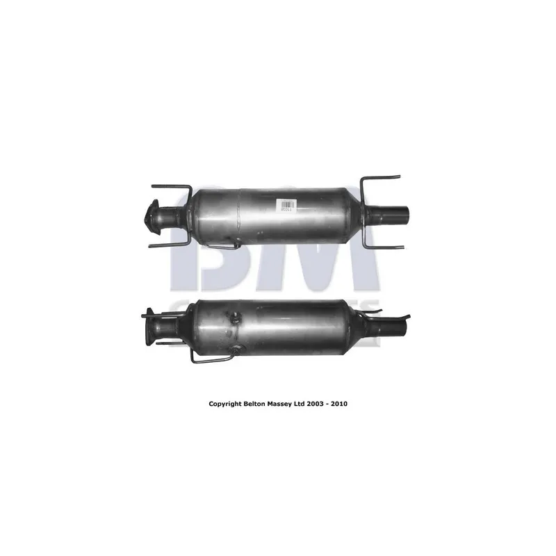 Filtre à particules / à suie, échappement BM CATALYSTS BM11038HP