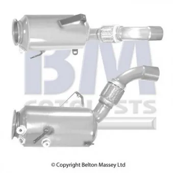 Filtre à particules / à suie, échappement BM CATALYSTS BM11040H