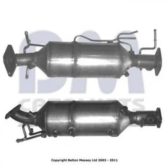 Filtre à particules / à suie, échappement BM CATALYSTS BM11043HP