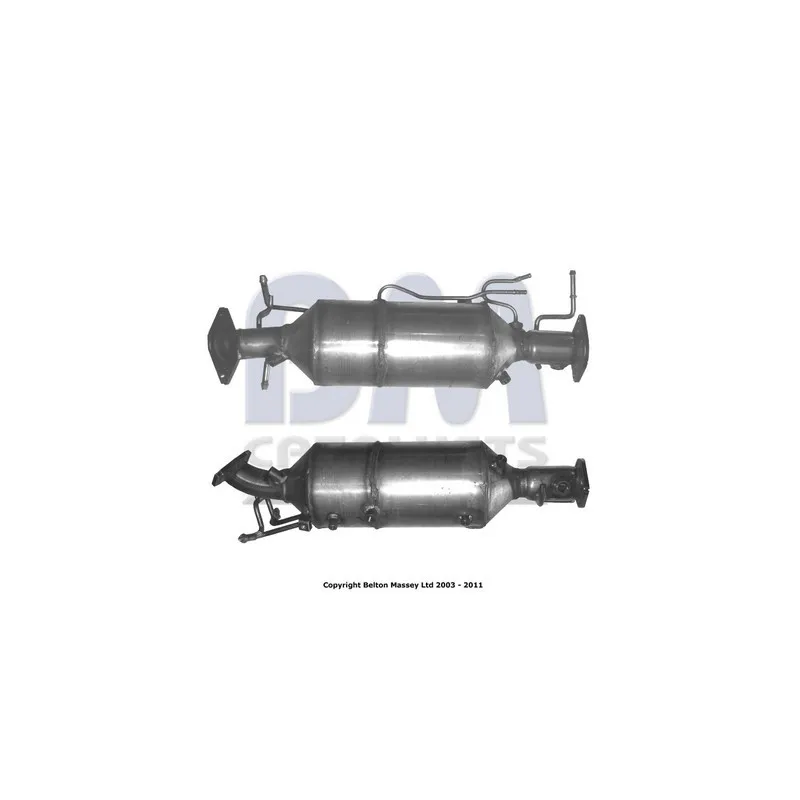 Filtre à particules / à suie, échappement BM CATALYSTS BM11043HP