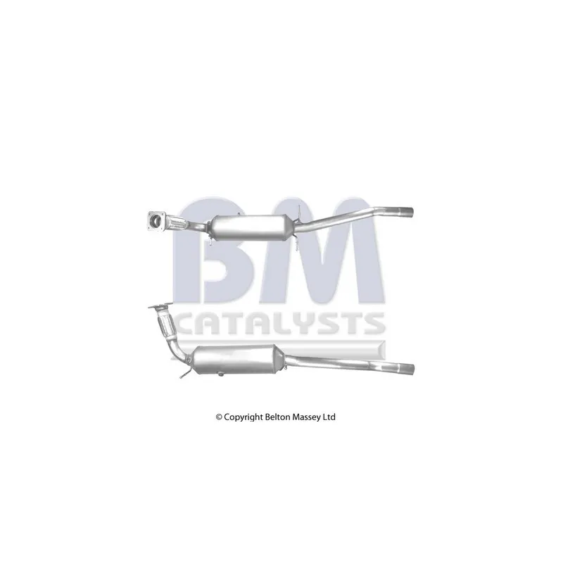 Filtre à particules / à suie, échappement BM CATALYSTS BM11045HP