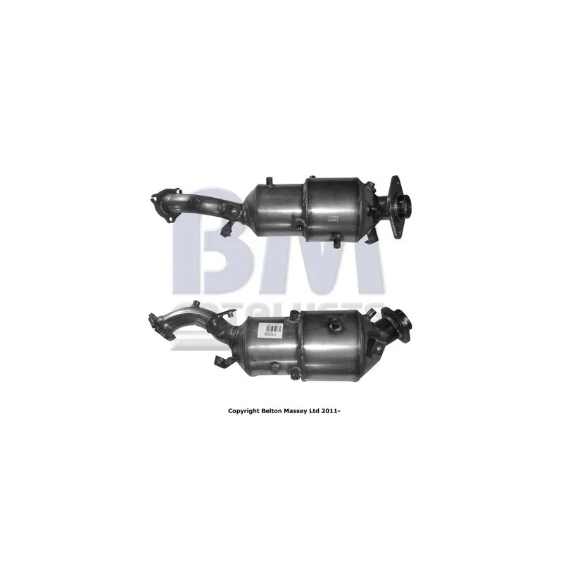 Filtre à particules / à suie, échappement BM CATALYSTS BM11058H