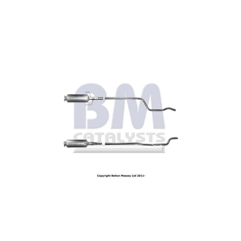 Filtre à particules / à suie, échappement BM CATALYSTS BM11062