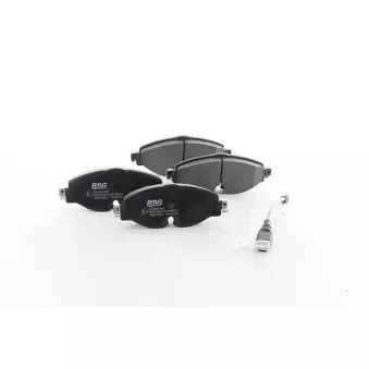 Jeu de 4 plaquettes de frein avant BSG BSG 90-200-042