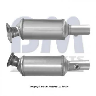 Filtre à particules / à suie, échappement BM CATALYSTS BM11100