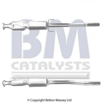 Filtre à particules / à suie, échappement BM CATALYSTS BM11102H