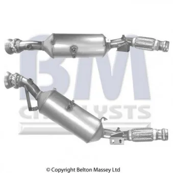 Filtre à particules / à suie, échappement BM CATALYSTS BM11104H
