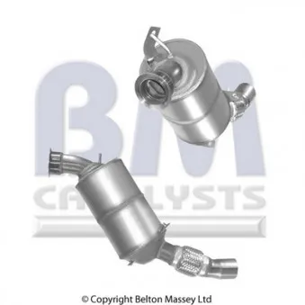Filtre à particules / à suie, échappement BM CATALYSTS